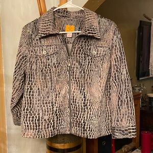 Mixture of brown/ black/ and cream